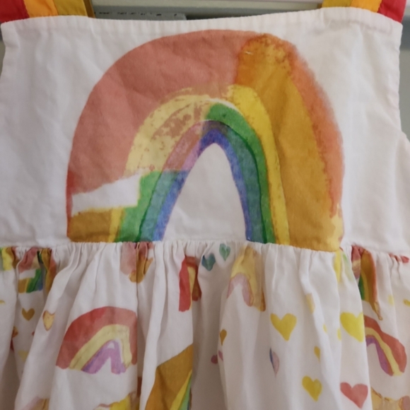 Stella McCartney Kids 3 years or 3t rainbow summer tank sleeveless dress ethical - Picture 2 of 6